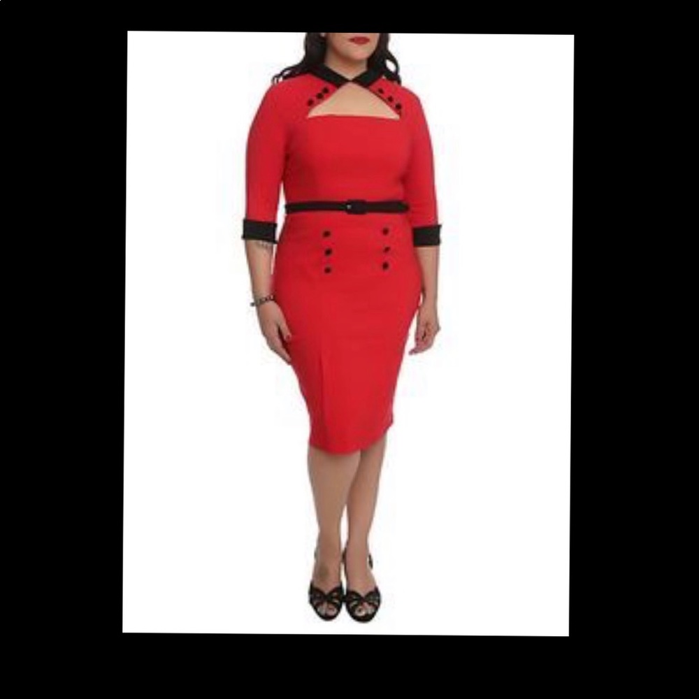 Hell bunny vixen 3x wiggle dress